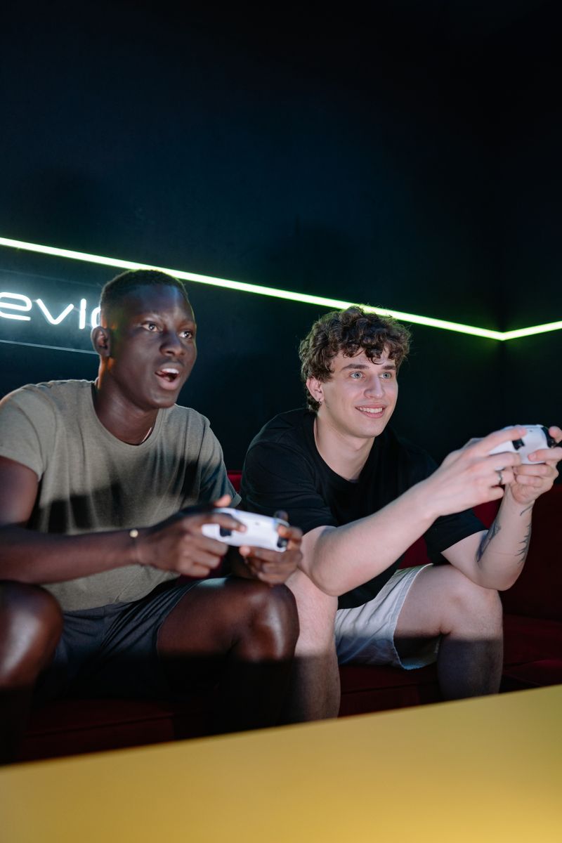 Due giocatori con controller — modalità cooperativa